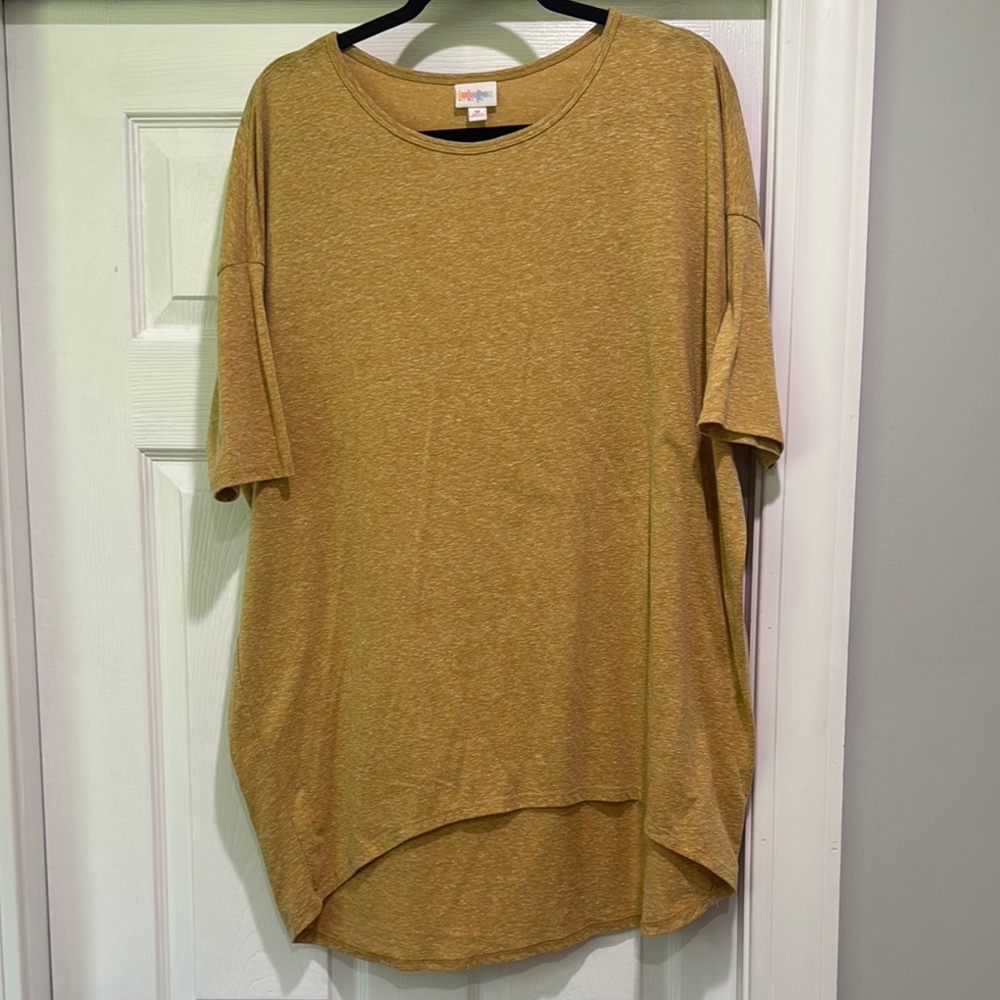 LuLaRoe Yellow Oversized Relaxed T-Shirt